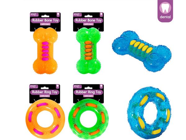 Smart Choice Super Tough Dog Toy...Assorted Designs